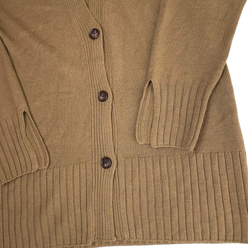 St. John V-Neck Wool Blend Button Granny Cardigan Sweater - Picture 8 of 11